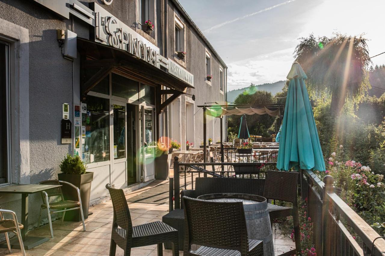 Logis Hotel Restaurant Auberge De L'Espinouse Fraisse-sur-Agout Buitenkant foto